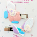 Japan Disney Hair Clip Set - Alice in Wonderland : Young Oyster - 2