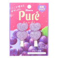 Japan Pure Gummy Hair Clip Set - Grape Flavor - 1