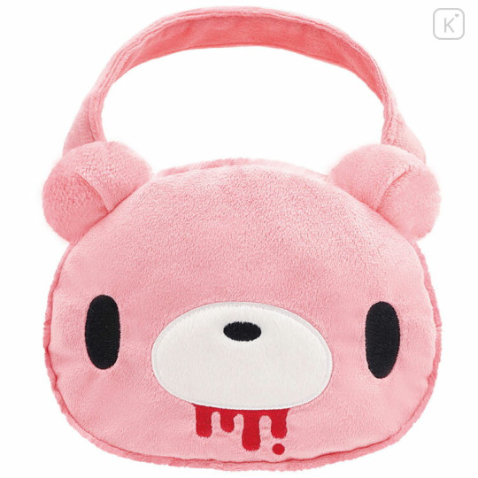 Japan Gloomy Bear Plush Die-Cut Mascot Handbag - Face - 1