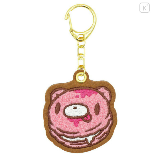 Japan Gloomy Bear Embroidered Patch Mascot Bag Charm Keychain - Macaroon - 1