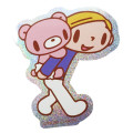 Japan Gloomy Bear Vinyl Sticker - Carrying Baby Glitter - 1
