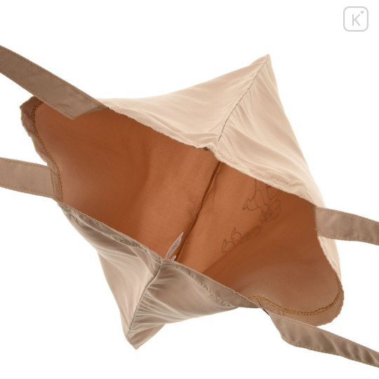 Japan Disney Store Eco Shopping Bag & Mascot Pouch - Chip : Fur Bag Charm - 7