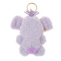 Japan Disney Store Eco Shopping Bag & Mascot Pouch - Winnie the Pooh : Lumpy Fur Bag Charm - 4