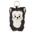 Japan Disney Store Eco Shopping Bag & Mascot Pouch - Pinocchio : Cat Figaro Fur Bag Charm - 3