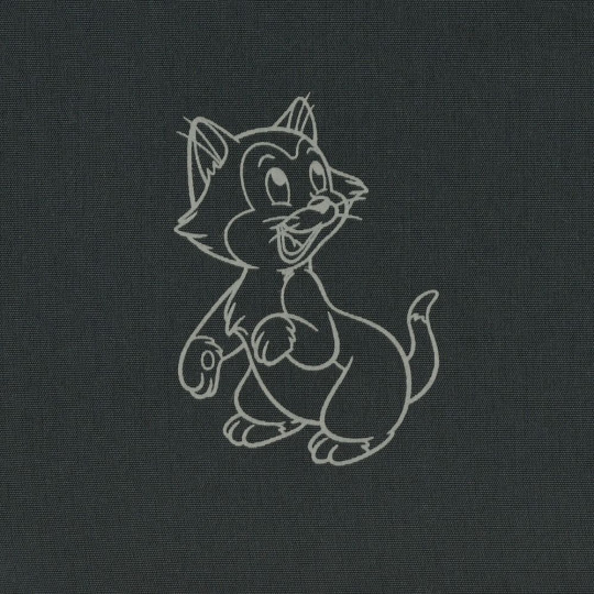 Japan Disney Store Eco Shopping Bag & Mascot Pouch - Pinocchio : Cat Figaro Fur Bag Charm - 6