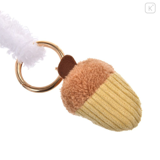 Japan Disney Store Plush Mascot Keychain - Chip : Cozy Winter Look - 5