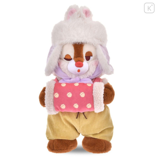 Japan Disney Store Plush Toy - Dale : Cozy Winter Look - 1