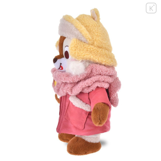 Japan Disney Store Plush Toy - Chip : Cozy Winter Look - 3