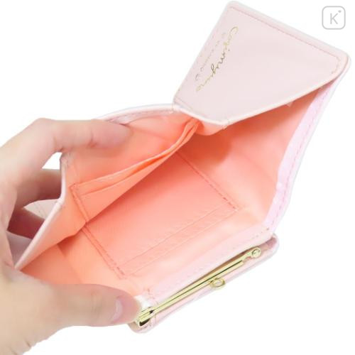 Japan Sanrio Clasp Trifold Wallet - Cogimyun : Pink - 4