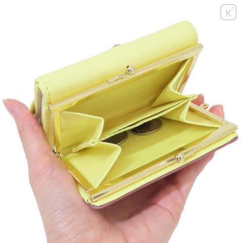 Japan Sanrio Clasp Trifold Wallet - Pompompurin : Yellow Brown - 5