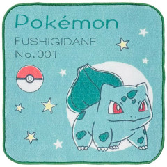Japan Pokemon Petit Towel Handkerchief - Bulbasaur : Star Pokeball