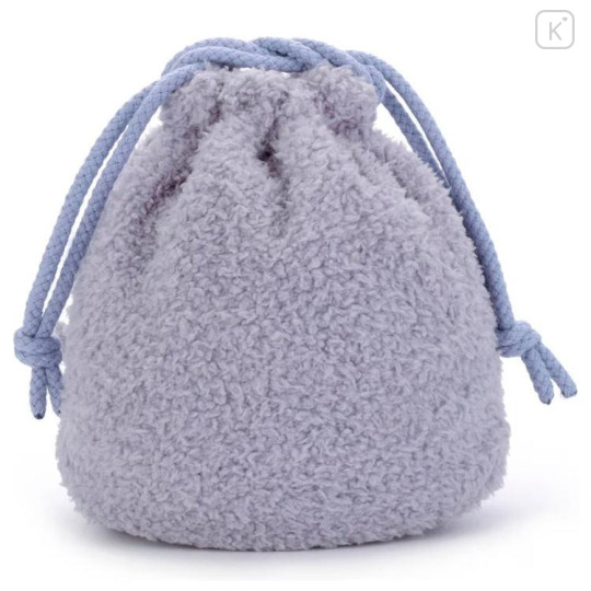 Japan Pokemon Plush Drawstring Bag - Espurr : Pokepeace Face - 4