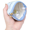 Japan San-X Triangular Mini Pouch - Kiiroitori : Face Pale Blue - 3