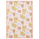 Japan San-X Warm Large Blanket - Rilakkuma : Pink Beige Brown