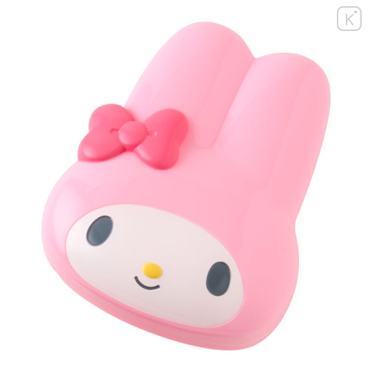 Japan Sanrio Original Face-shaped Lunch Box - My Melody - 3