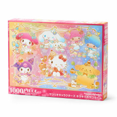 Japan Sanrio Jigsaw Puzzle 1000pcs - Characters Snack Time