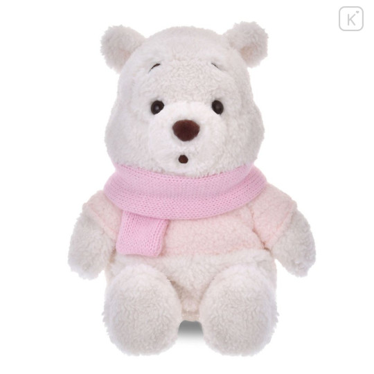 Japan Disney Store Plush Toy - Pooh : White Pooh Reversible 2 Way - 2