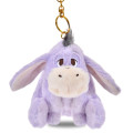 Japan Disney Store Fluffy Plush Keychain - Eeyore : White Pooh Reversible 2 Way - 3