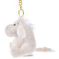 Japan Disney Store Fluffy Plush Keychain - Eeyore : White Pooh Reversible 2 Way - 4