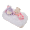 Japan Disney Store Tissue Box Cover Plush - Eeyore & Piglet & Pooh : White Pooh - 6