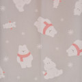 Japan Disney Store Eco Shopping Bag - Eeyore & Piglet & Pooh : White Pooh Snowman - 4