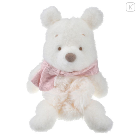 Japan Disney Store Mascot Scrunchie - Pooh : White Pooh - 5