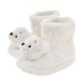 Japan Disney Store Room Shoes - Pooh : White Pooh Mascot Boot - 2