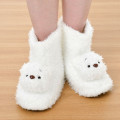 Japan Disney Store Room Shoes - Pooh : White Pooh Mascot Boot - 8