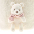 Japan Disney Store 2 Way Tote Bag - Pooh : White Pooh Mascot Fake Fur - 5