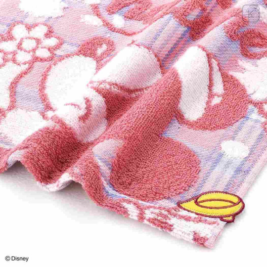 Japan Disney Gauze Towel Handkerchief - Minnie Mouse : Happy Day - 2