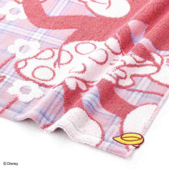 Japan Disney Gauze Bath Towel - Minnie Mouse : Happy Day - 2