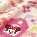 Japan Disney Bib - Minnie : Kidea Tekuteku Museum Pink - 2