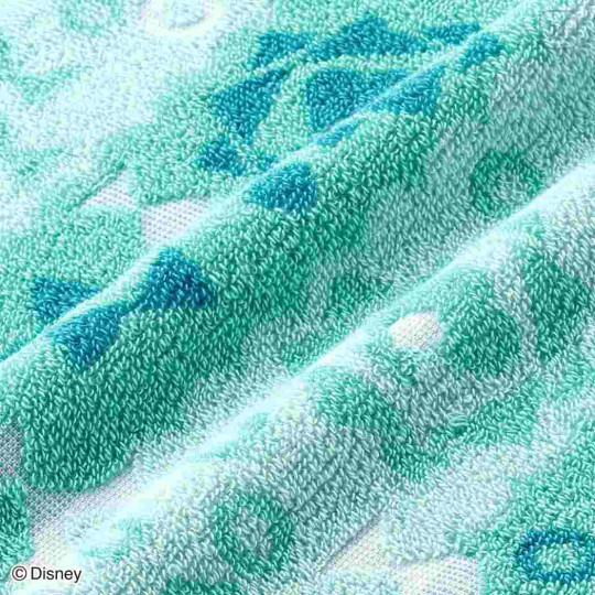 Japan Disney Bib - Ariel : Kidea Tekuteku Museum Turquoise - 2