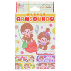 Japan Monchhichi Boxed Adhesive Bandage - Fruits