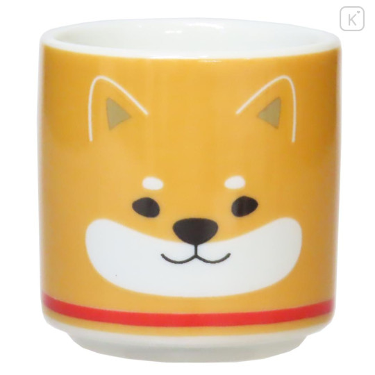 Japan Shibata-san Japanese Sake Cup - Face Dog Shiba Inu - 1