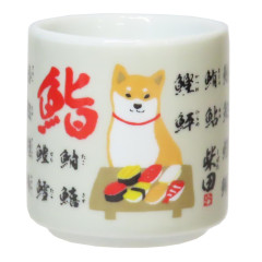 Japan Shibata-san Japanese Sake Cup - Sushi Dog Shiba Inu