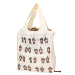 Japan Monchhichi Eco Shopping Bag & Bottom Plate - Beige