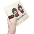 Japan Monchhichi Eco Shopping Bag & Bottom Plate - Beige - 4