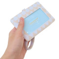 Japan Sanrio Pass Case Card Holder & Reel - Cinnamoroll : Face - 2