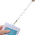 Japan Sanrio Pass Case Card Holder & Reel - Cinnamoroll : Face - 4