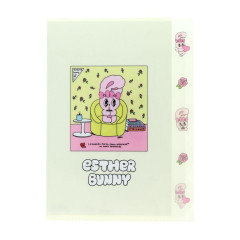 Japan Esther Bunny 5 Pockets A4 Index Holder - Ivory