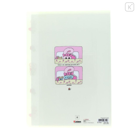 Japan Esther Bunny 5 Pockets A4 Index Holder - Ivory - 2