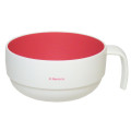 Japan Miffy Stacking Soup Cup - Miffy : Ivory Red - 2
