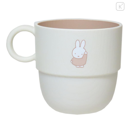 Japan Miffy Stacking Cup - Miffy : Ivory Brown - 1