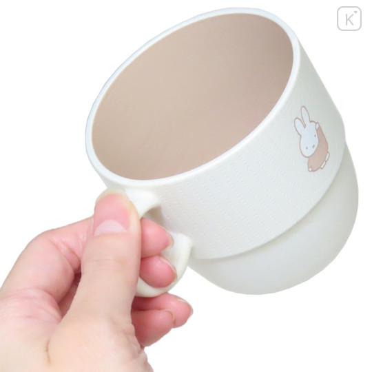 Japan Miffy Stacking Cup - Miffy : Ivory Brown - 3