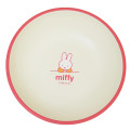Japan Miffy Melamine Plate - Miffy : Ivory Red - 1