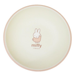 Japan Miffy Melamine Plate 15cm - Miffy : Ivory Brown