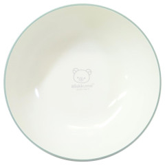 Japan San-X Melamine Plate - Rilakkuma : Turquoise White