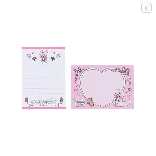 Japan Esther Bunny Mini Notepad - Pink - 2