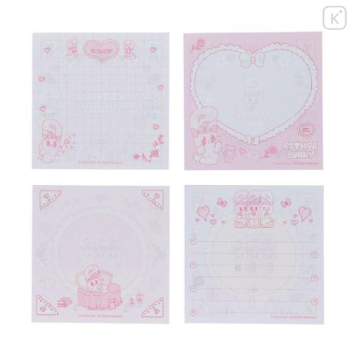 Japan Esther Bunny Square Memo Pad - Garden Ivory - 4